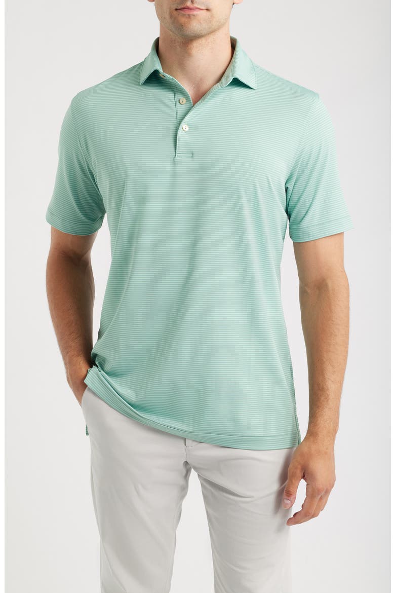 Wade Summer Comfort Performance Jersey Polo, Main, color, FRESH MINT