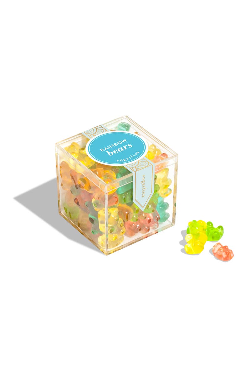 sugarfina Rainbow Gummy Bears - Set of 3 Candy Cubes, Alternate, color, 