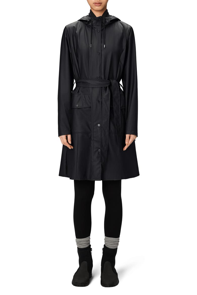Curve Waterproof Belted Jacket (Women) | Nordstrom