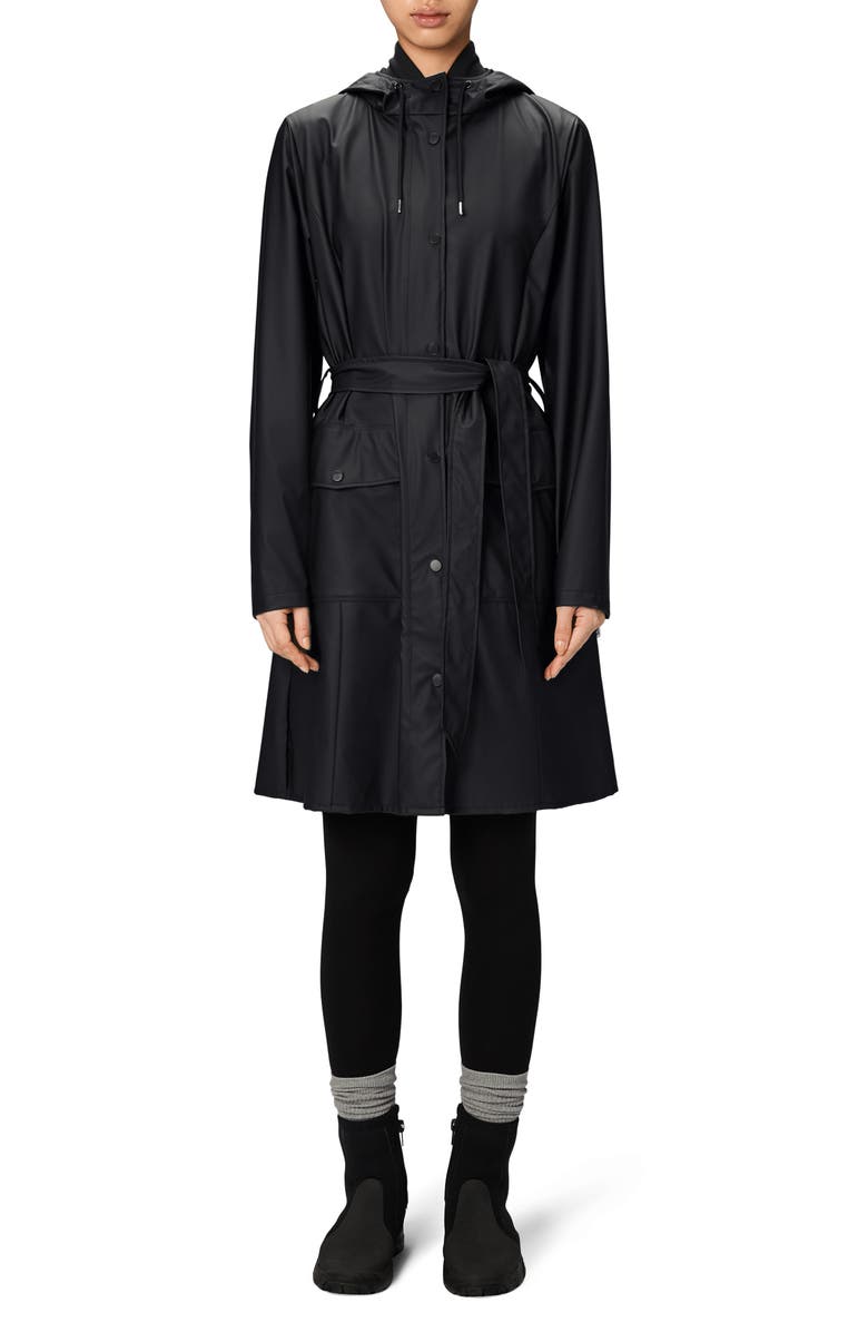 Curve Waterproof Belted Jacket