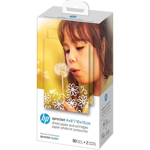 Photo Paper and Cartridges Compatible with Sprocket Studio Printers