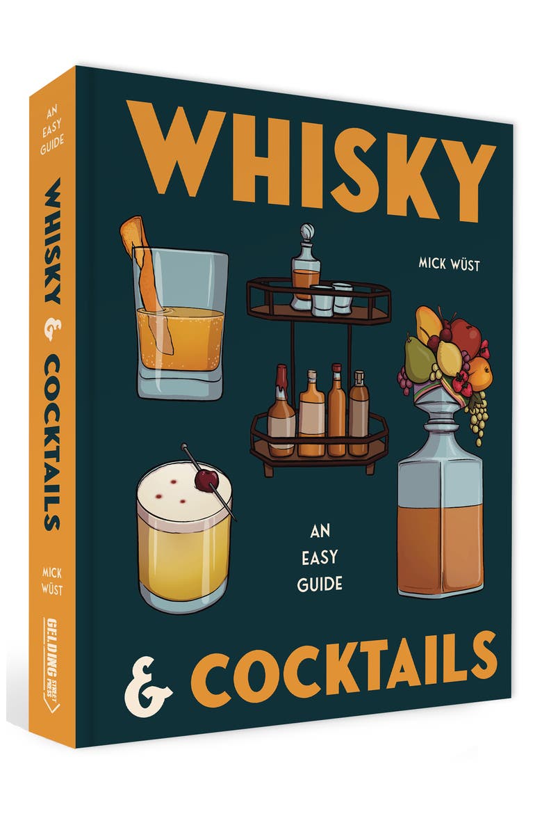 Whisky & Cocktails: An Easy Guide Book, Alternate, color, BLACK