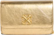 Off-White Jitney Leather Wallet on a Chain