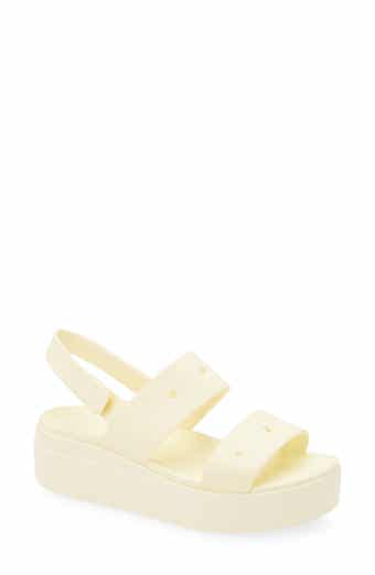 CROCS Brooklyn Slingback Platform Wedge Sandal