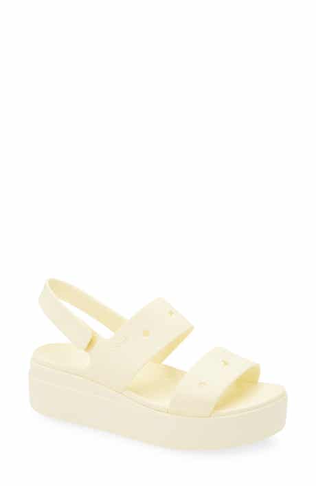CROCS Brooklyn Slingback Platform Wedge Sandal