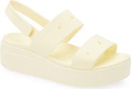 CROCS Brooklyn Slingback Platform Wedge Sandal