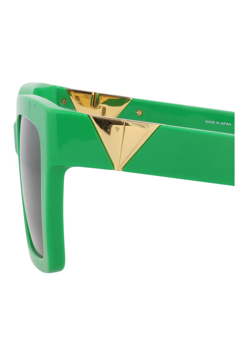 55mm Square Sunglasses, Alternate, color, GREEN GREEN GREEN
