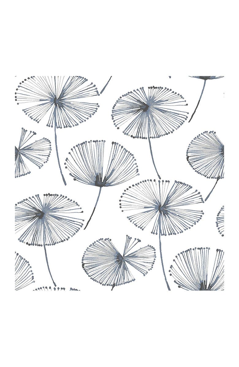 Wallpops Aya Peel and Stick Wallpaper, Alternate, color, Blue