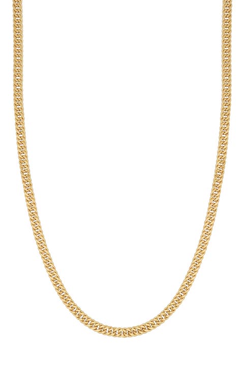 Men's 14K Gold Curb Chain Necklace (Nordstrom Exclusive)