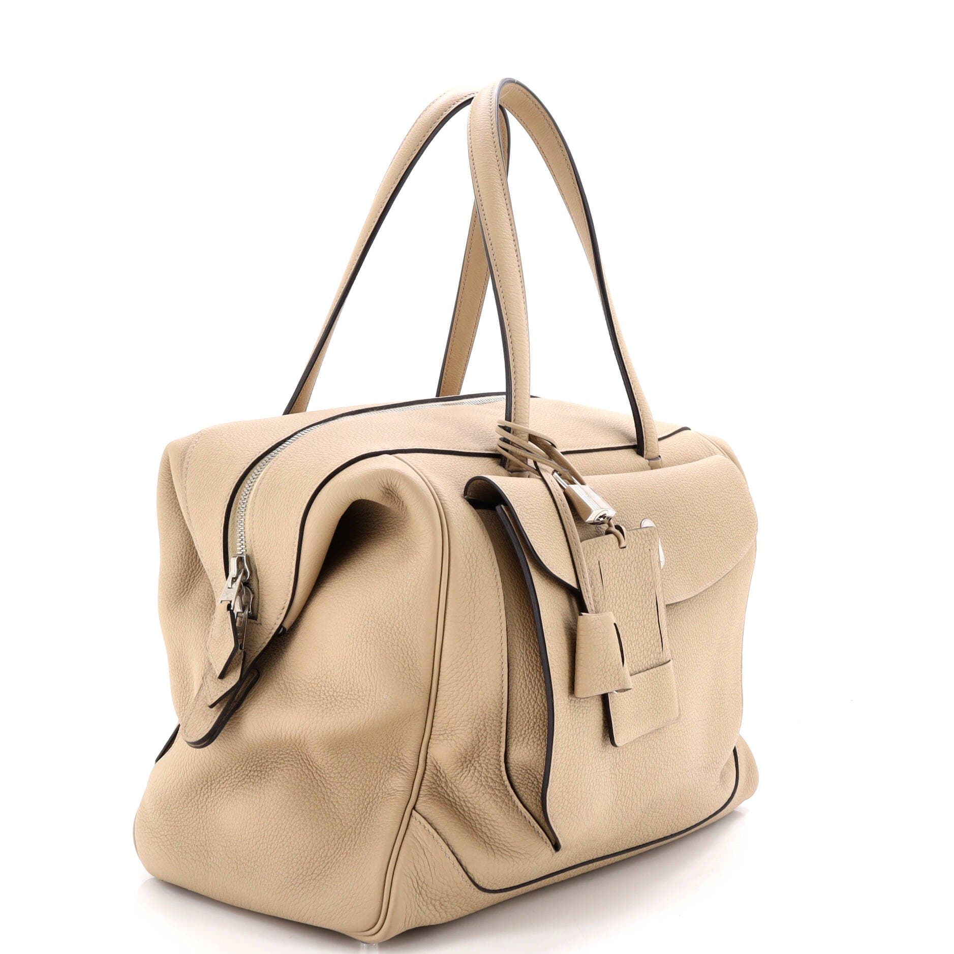 Pre-Owned Hermes Wallago Cabine Bag Togo 35, Alternate, color, Trench