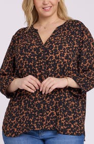 NYDJ Pintuck Top