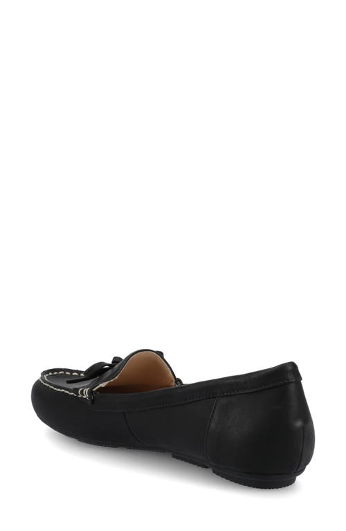 Journee Collection Journee Womens Novella Medium And Wide Width Driving Loafer In Black