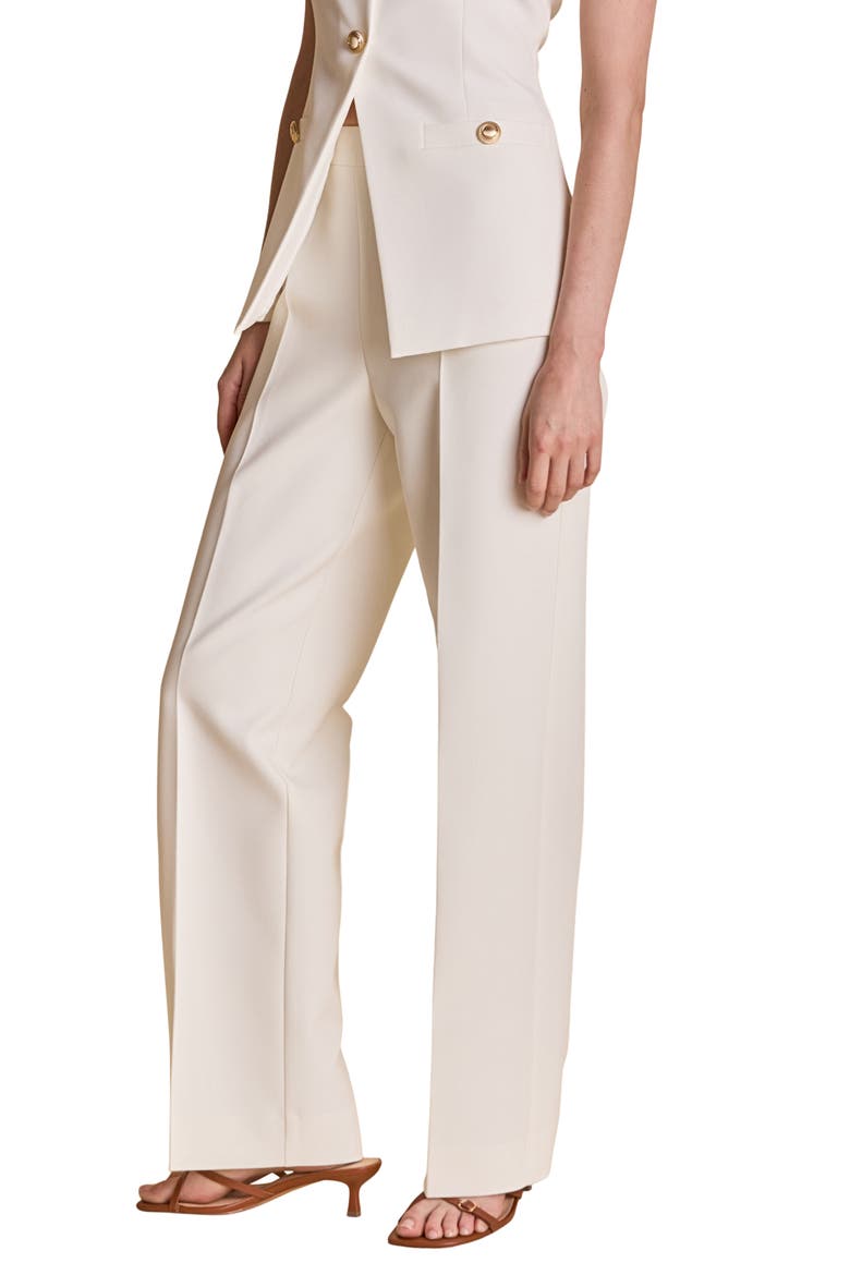 Straight Leg Pants, Alternate, color, IVORY