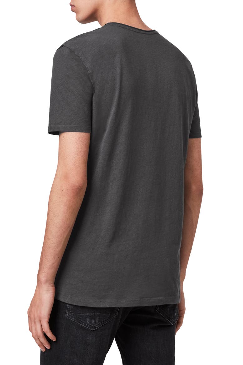 Slim Fit Crewneck T-Shirt, Alternate, color, WASHED BLACK