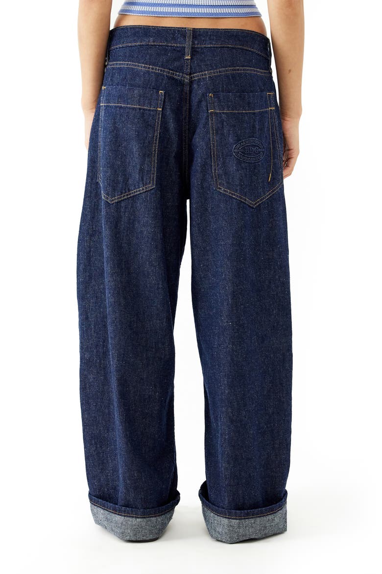 Jaya Low Rise Wide Leg Jeans, Alternate, color, RINSE DENIM