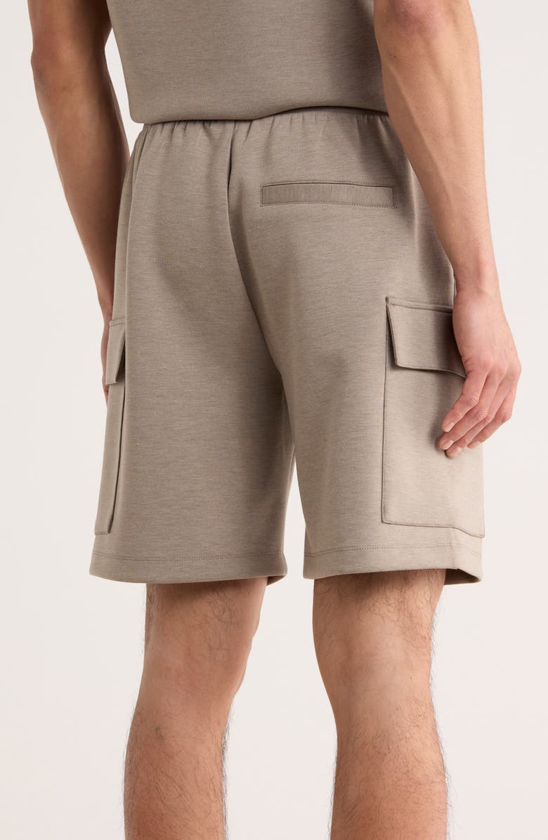 TRUTH Scuba Knit Interlock Cargo Shorts, Alternate, color, Taupe
