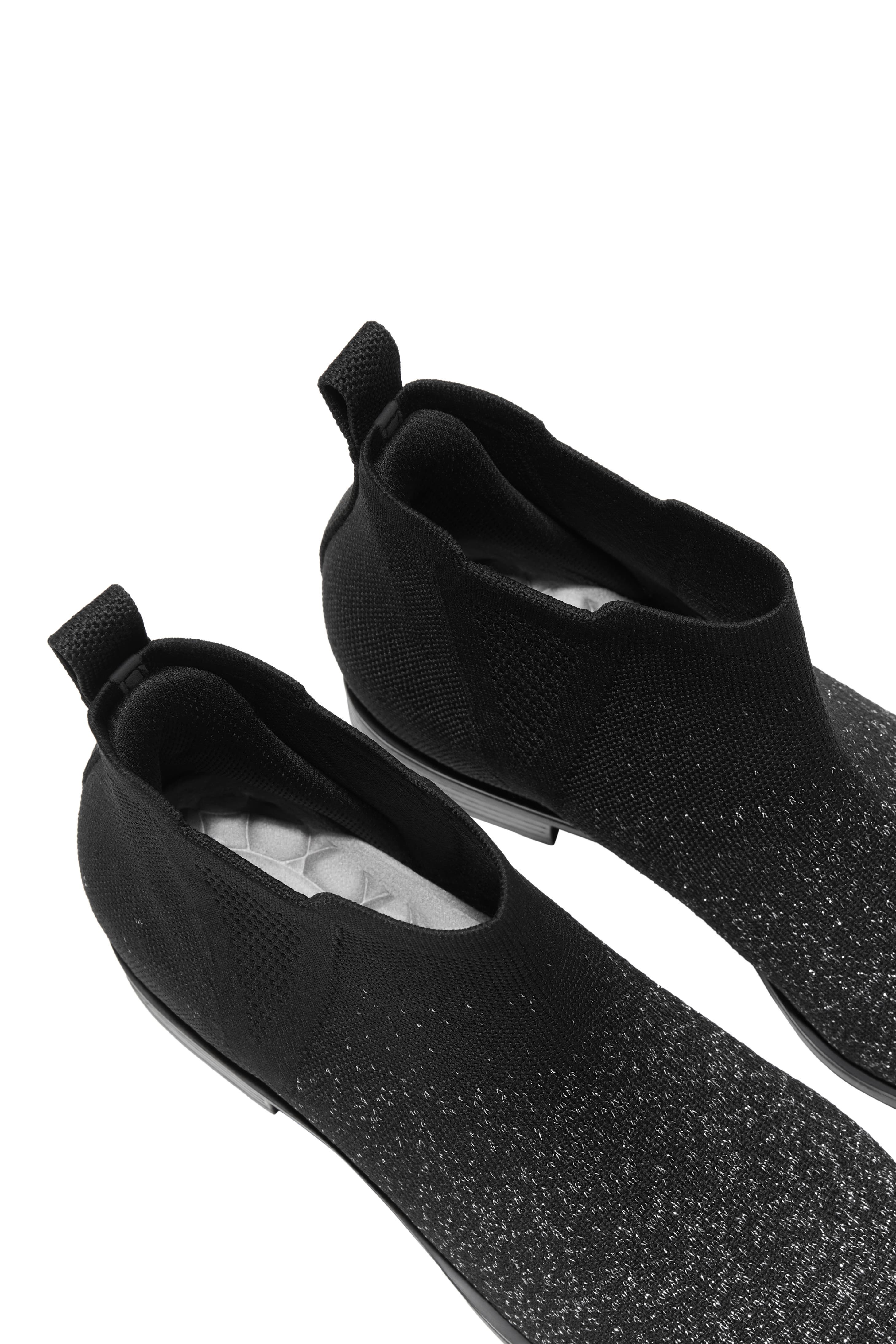 Ryan Slip-On Chelsea Boots, Alternate, color, Black Netallic