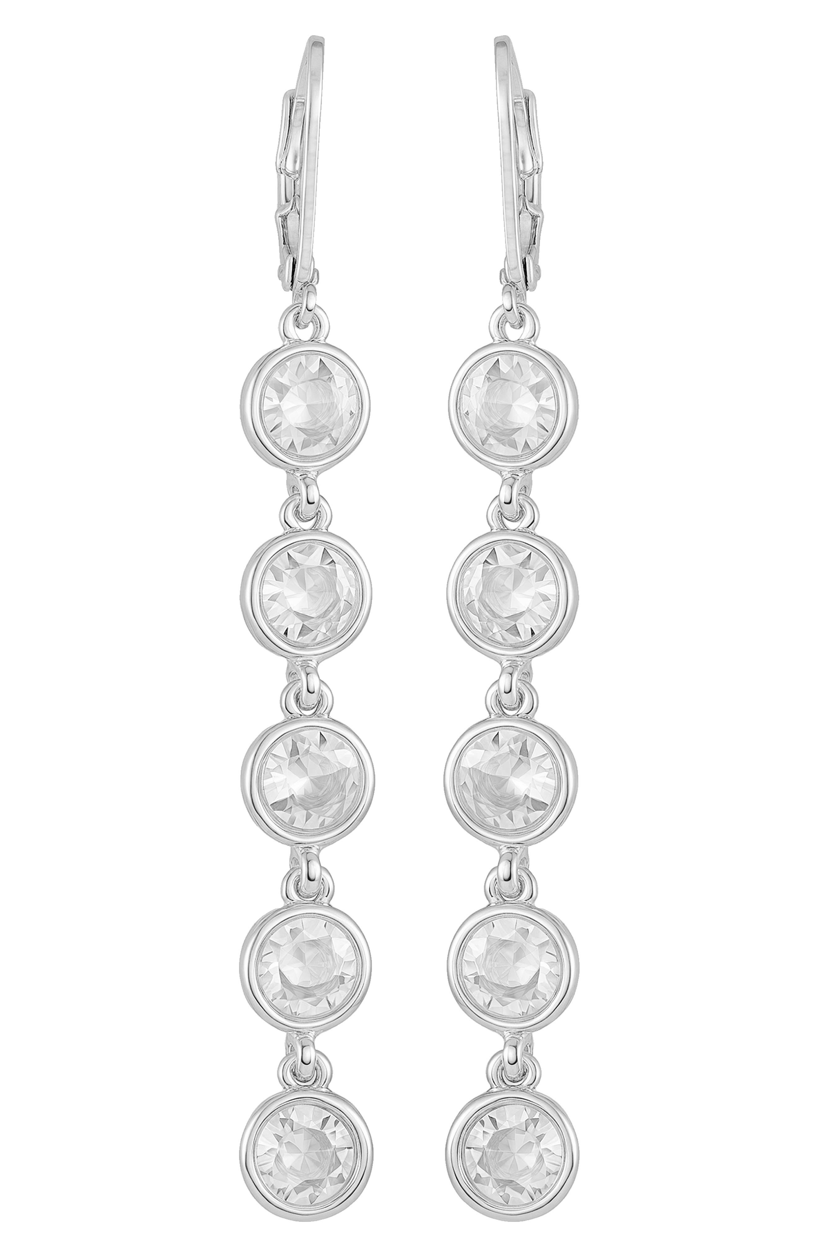 Vince Camuto Stone Linear Earrings