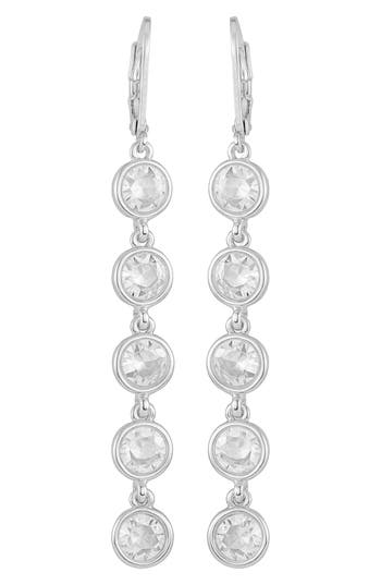 Vince Camuto Stone Linear Earrings In Metallic