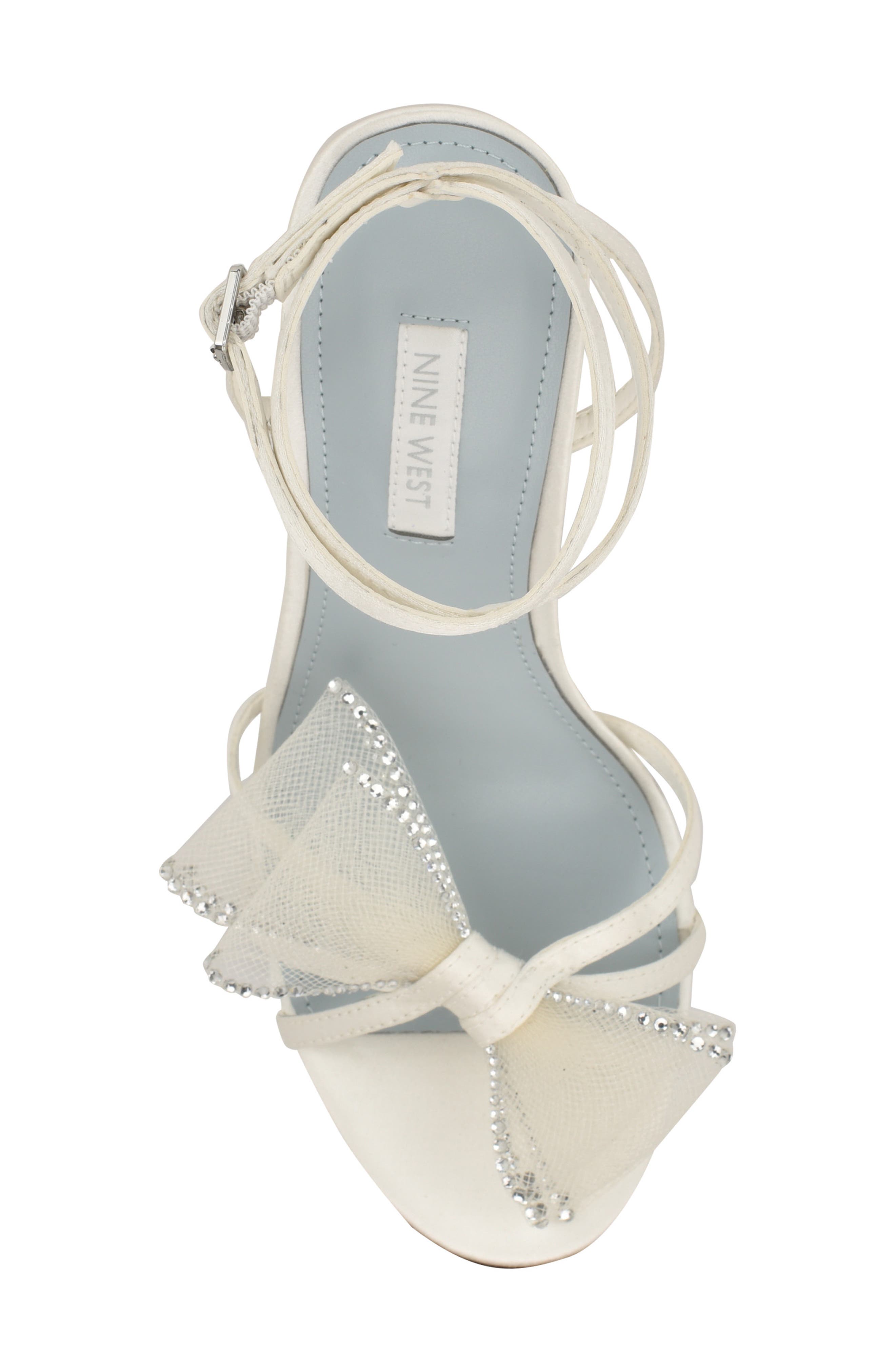 Nine West Minky Ankle Strap Sandal, Alternate, color, 