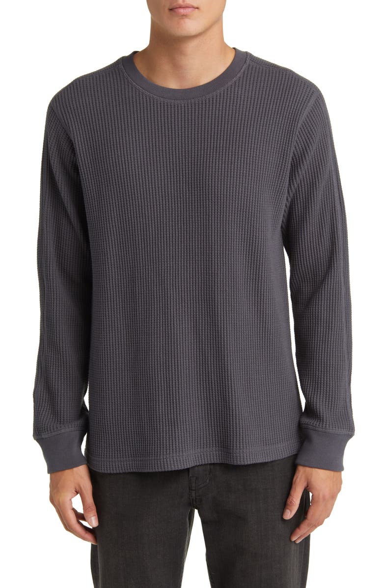 Rails Wade Long Sleeve Thermal T-Shirt, Main, color, Ink