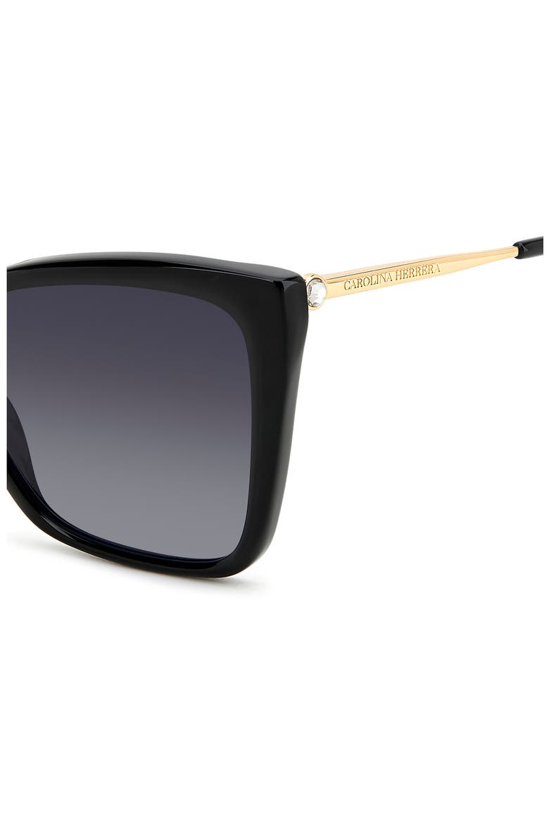 57mm Cat Eye Sunglasses, Alternate, color, 02M2-9O