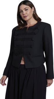 ELOQUII Tailored Military Jacket