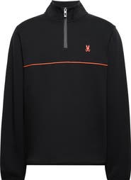 Psycho Bunny Dixie Golf Quarter Zip Pullover
