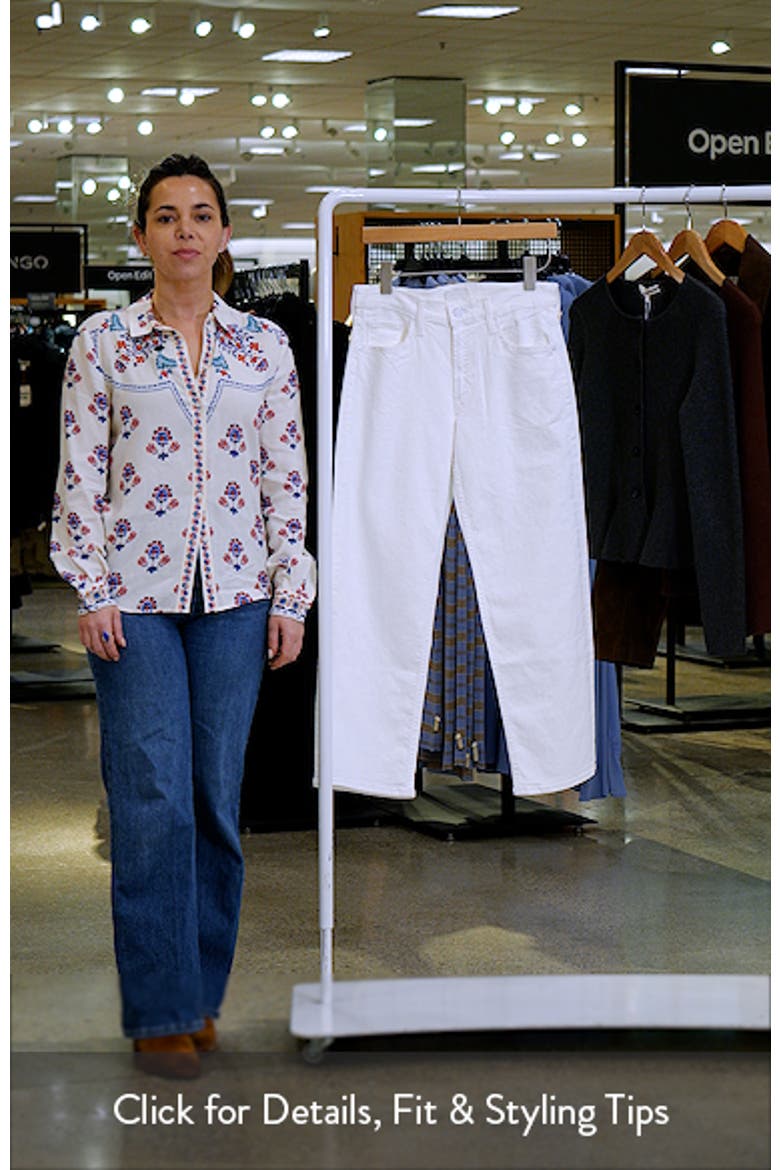 The Newbie High Waist Crop Straight Leg Jeans video
