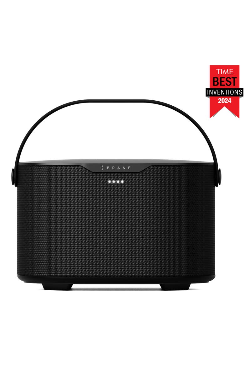 Brane Audio Brane X Portable Bluetooth Speaker, Alternate, color, Black