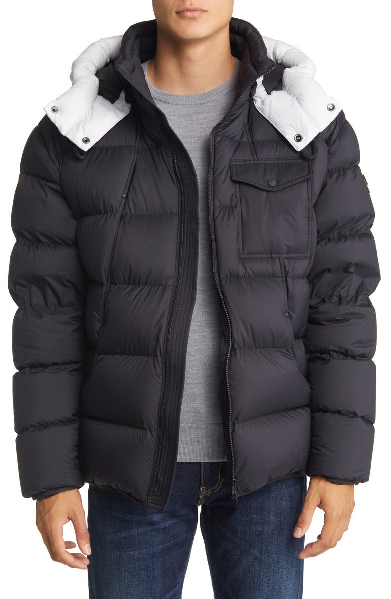 Moose Knuckles Bedstuy Water Repellent Down Puffer Jacket, Main, color, 