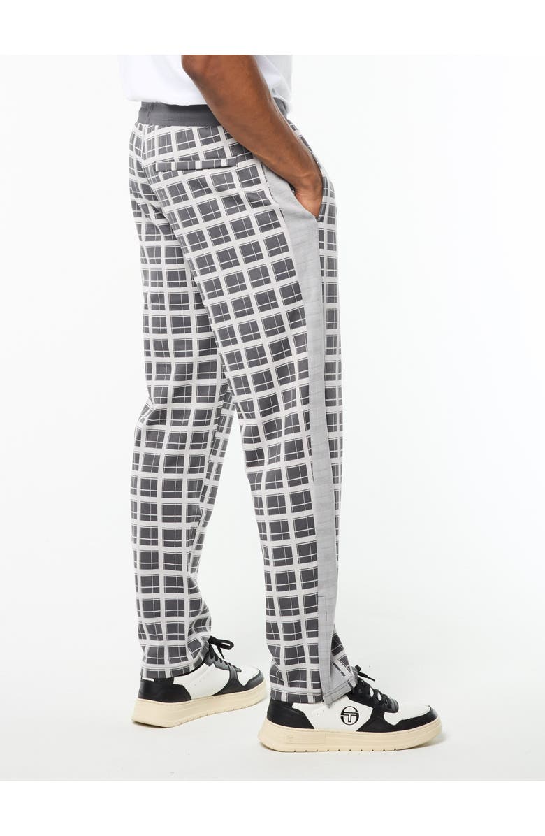Sergio Tacchini Damarindo Check Track Pant, Alternate, color, Quiet Grey