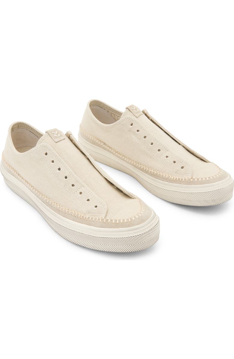 John Varvatos Vulc Espa Laceless Low Top Sneaker, Main, color, Faded Twine