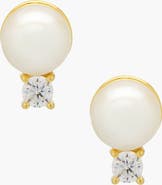 YOJ Perto Pearl Stud Earring In Gold