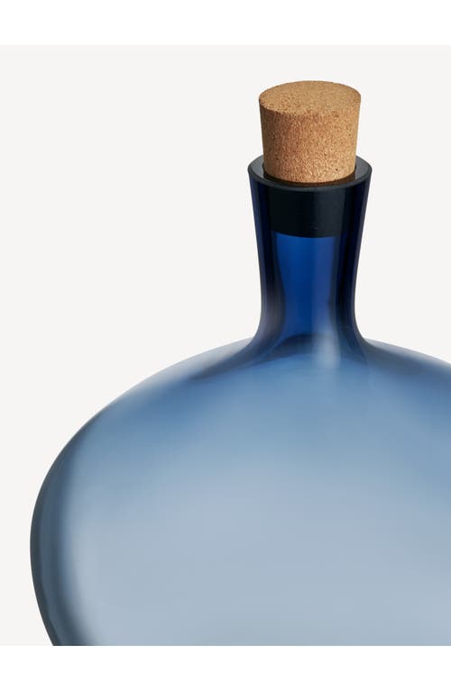 Kosta Boda Bod Large Bottle In Blue