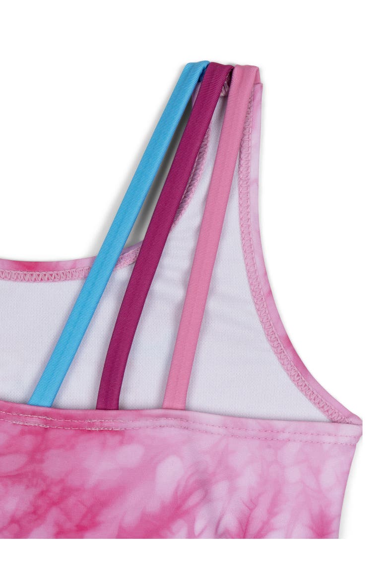 Sparkle Smash One Piece Bathing Suit UPF 50+, Alternate, color, Pink Sparkle Smash