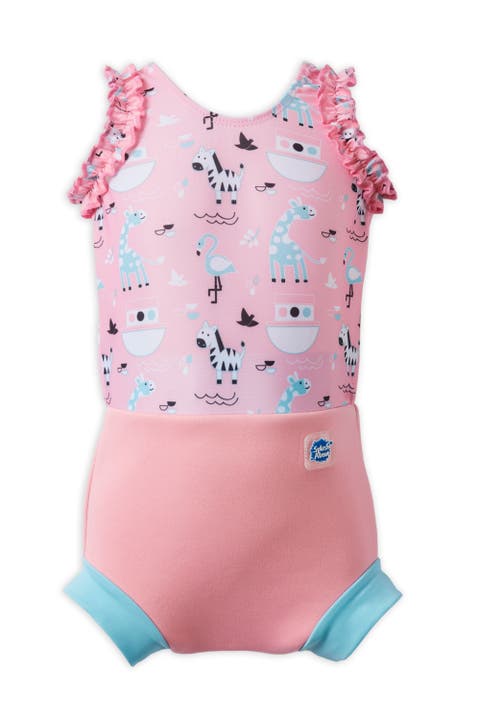 Happy Nappy Swimsuit with Reusable Swim Diaper (Baby)