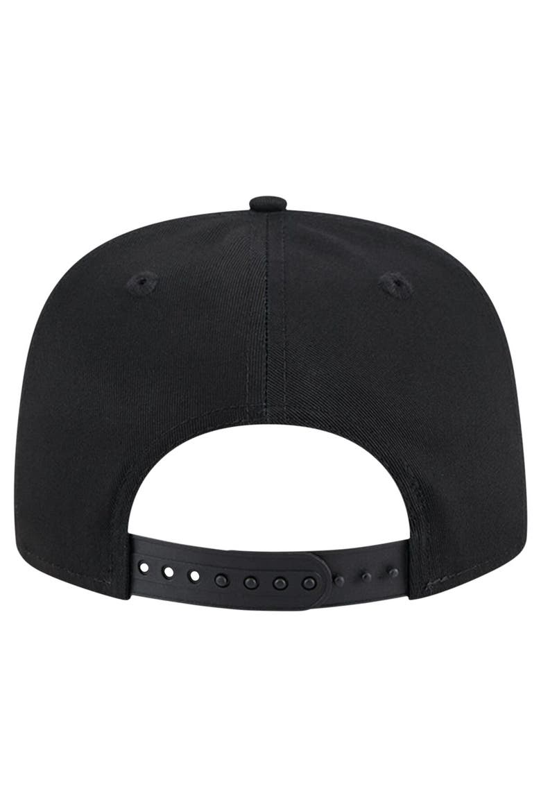 Men's New Era Black Charlotte FC The Golfer Kickoff Collection Adjustable Hat, Alternate, color, Black