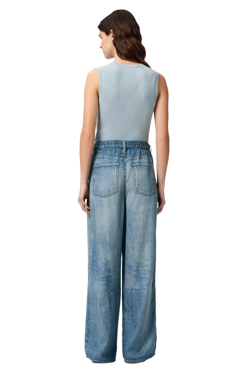 AllSaints Jett Wide Leg Jeans, Alternate, color, Illusion Indigo
