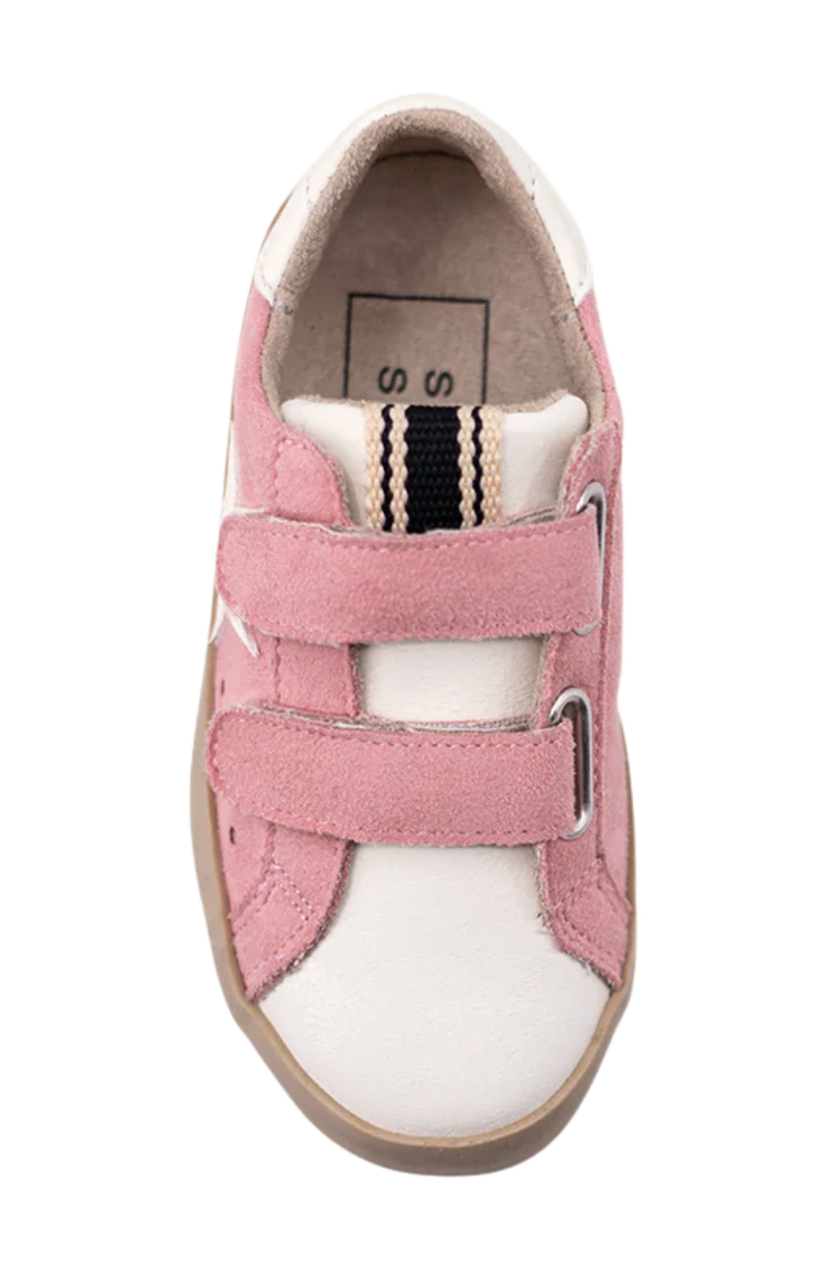 Kids' Sunny Mini Sneaker, Alternate, color, PINK SUEDE