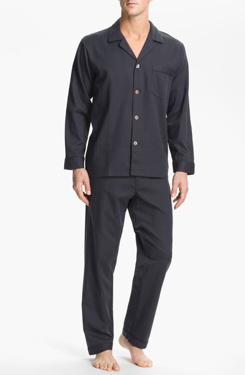 Herringbone Cotton Pajamas