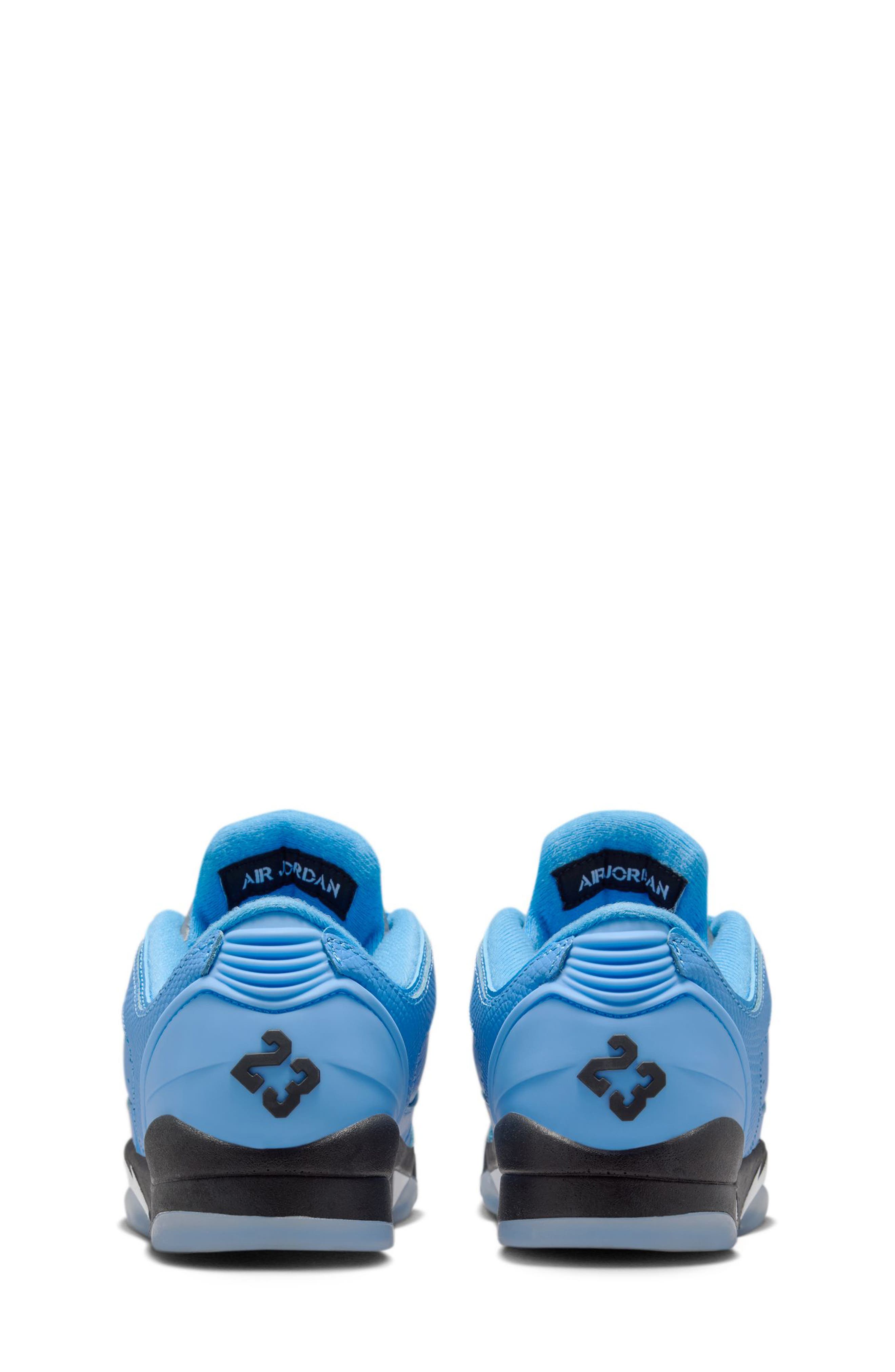 Jordan Kids' Sixty Plus Low Basketball Sneaker, Alternate, color, 400 Unvblu/White