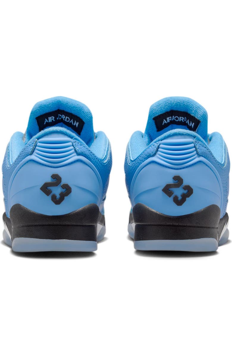 Jordan Kids' Sixty Plus Low Basketball Sneaker, Alternate, color, 400 Unvblu/White