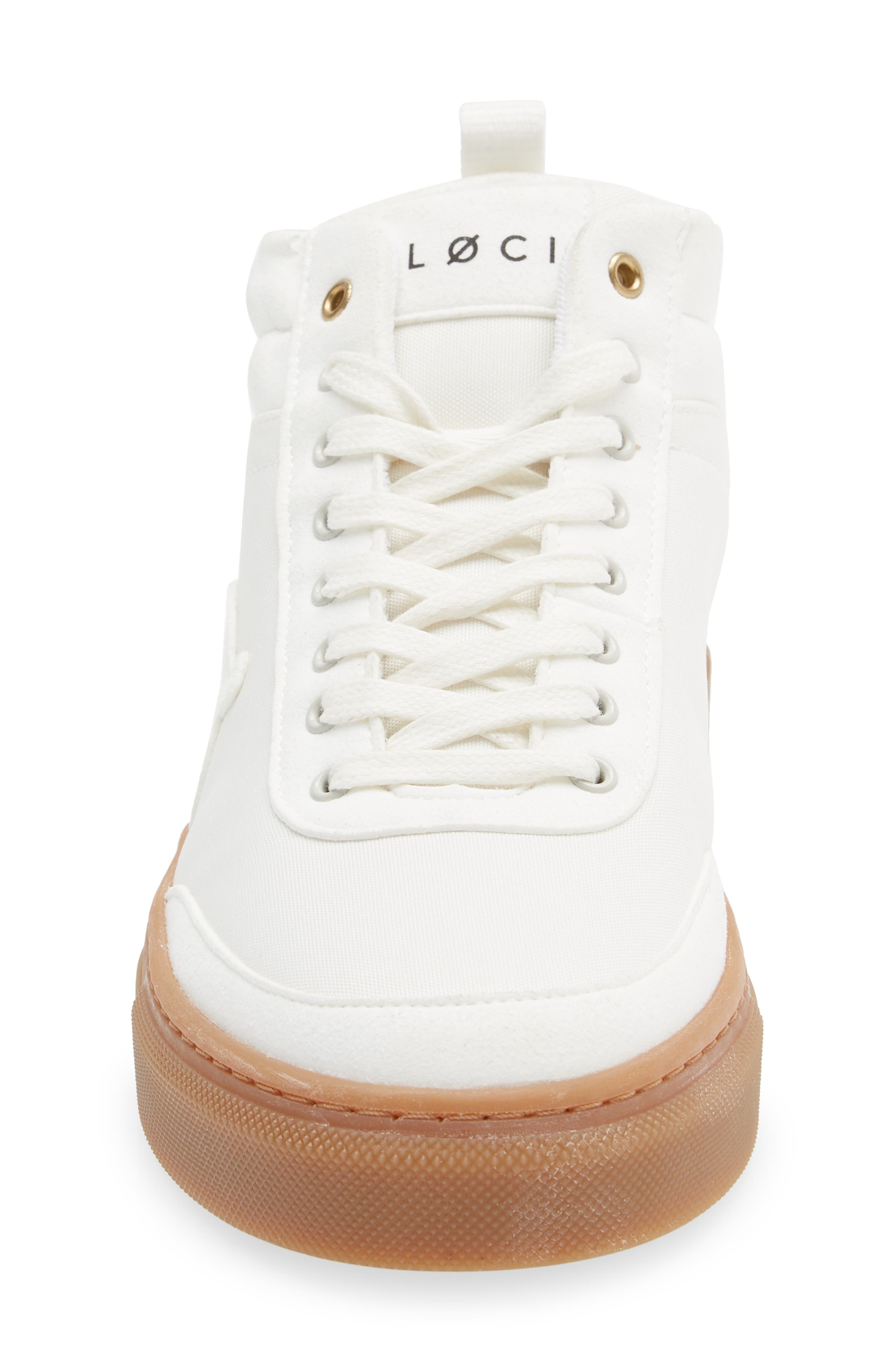 LOCI Hero x Reed Mid Sneaker, Alternate, color, Natural/ Gum
