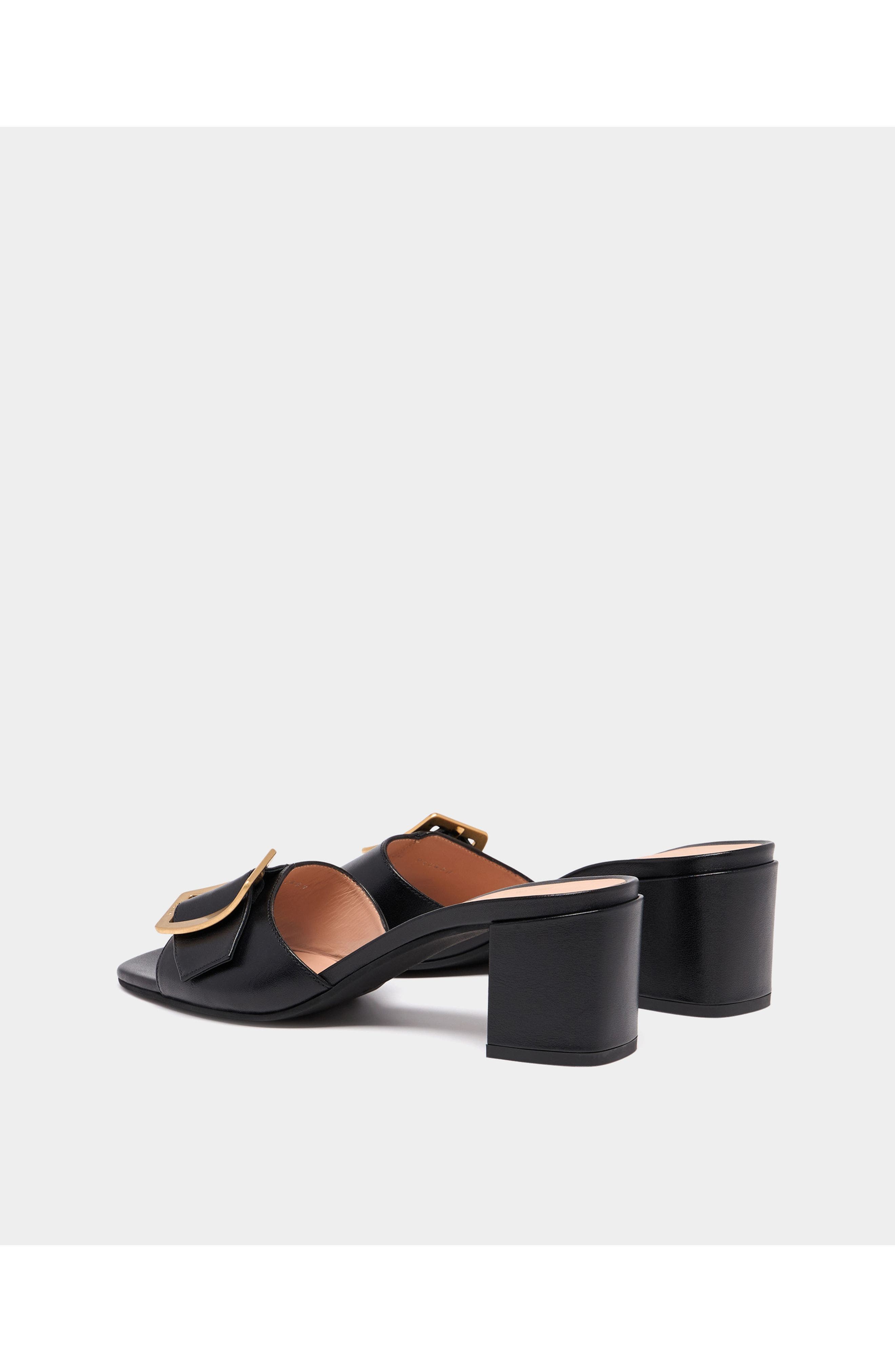 Bally Boucle Mule, Alternate, color, Black