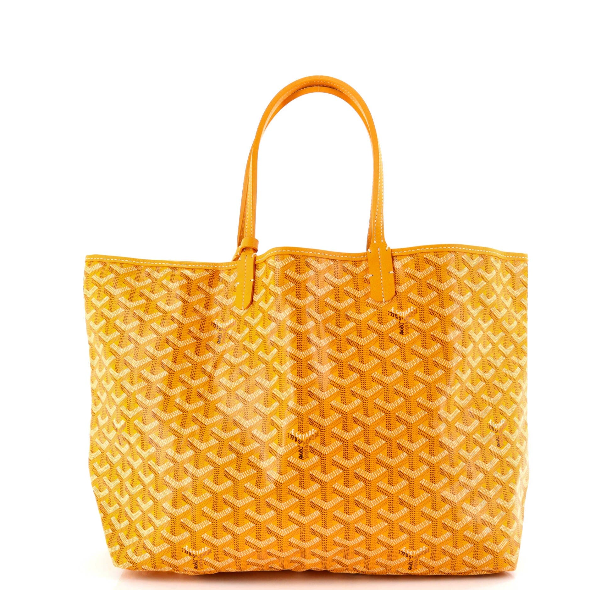 Pre-Owned Goyard Saint Louis Tote Coated Canvas PM, Alternate, color, Orange