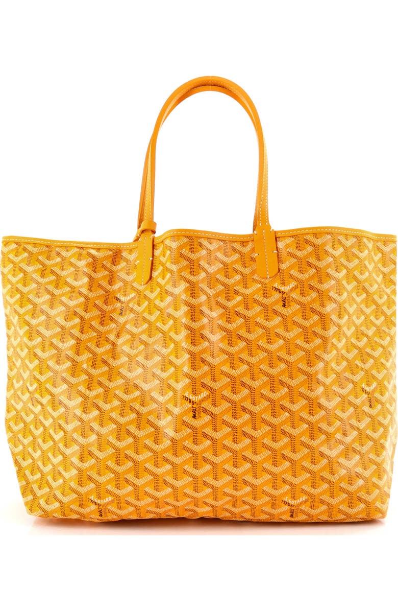 Pre-Owned Goyard Saint Louis Tote Coated Canvas PM, Alternate, color, Orange