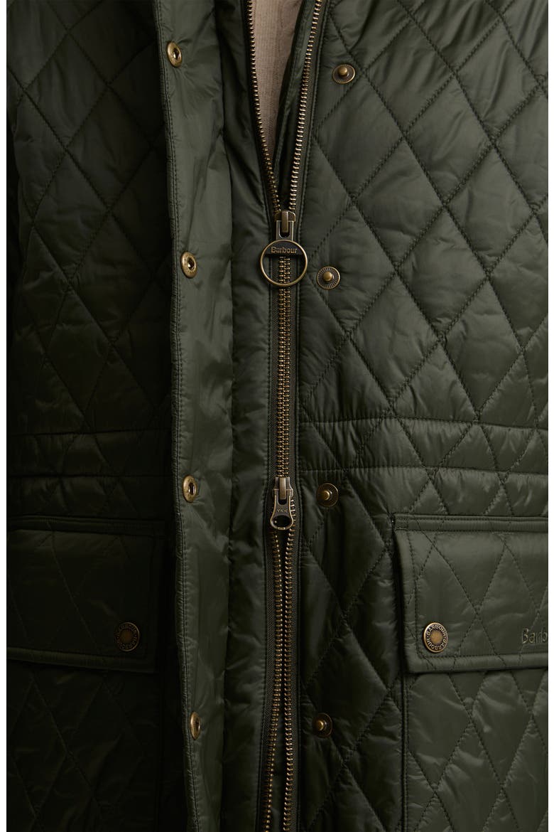 Rosamund Quilted Jacket, Alternate, color, OLIVE/ SHADOW CLASSIC