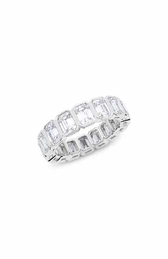 Julianna B. 4 1/5ct D.E.W. Moissanite Oval Eternity Ring Julianna B. 4 1/5ct D.E.W. Moissanite Oval Eternity Ring