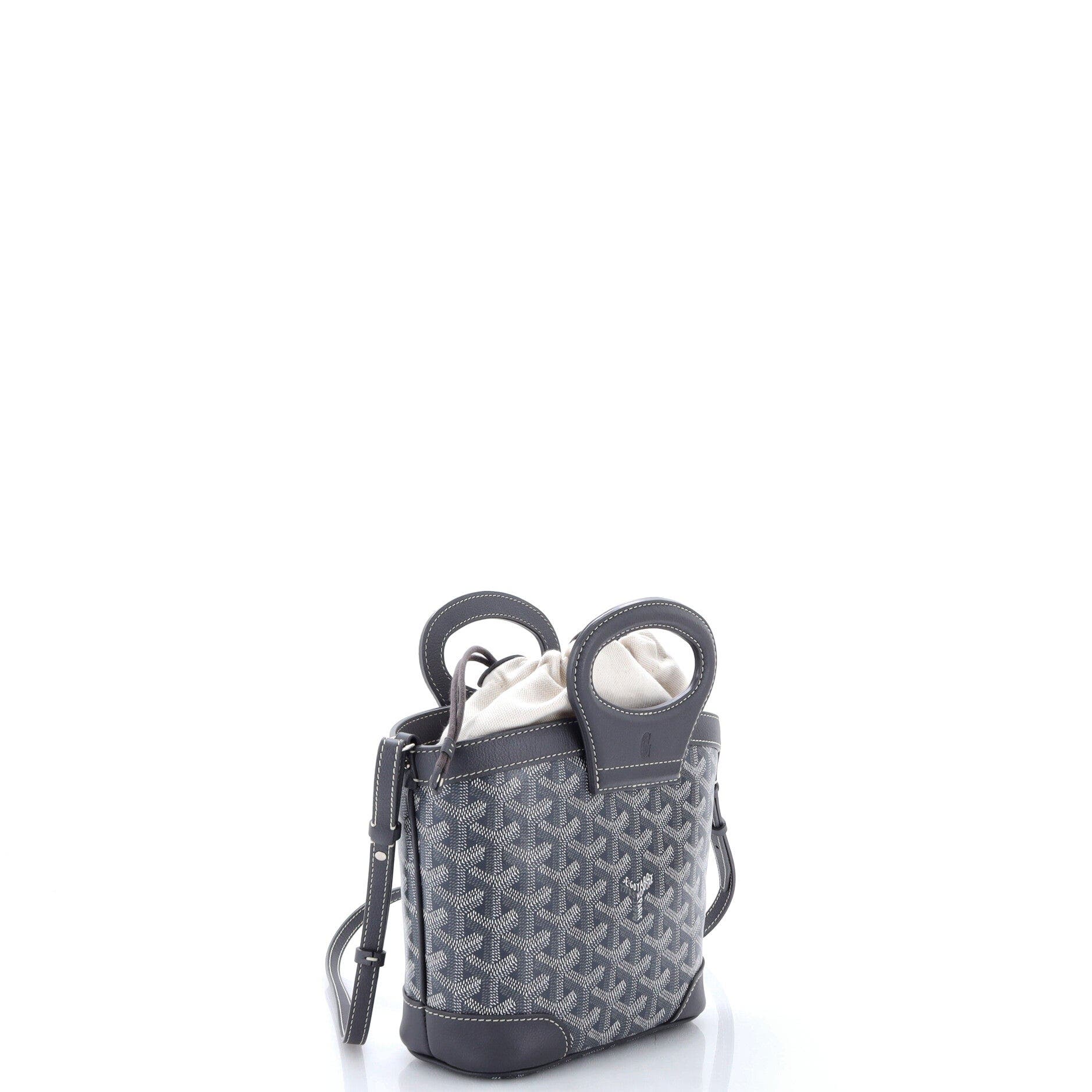 Beluga Bag Coated Canvas Mini, Alternate, color, Grey